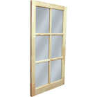Northview Window 22 In. x 41-5/16 In. Wood 6-Lite Barn Sash Image 1