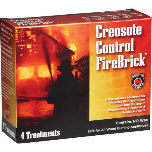 Meeco's Red Devil Creosote Control FireBrick 2-1/2 Lb. Block Creosote Remover